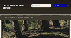 Desktop Screenshot of californiabonsai.com